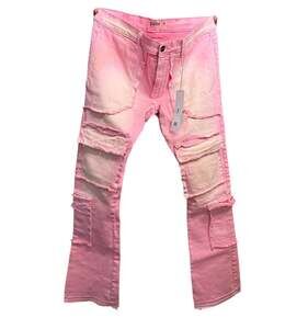 GOLDEN THE CARGO STACKED JEANS – ,